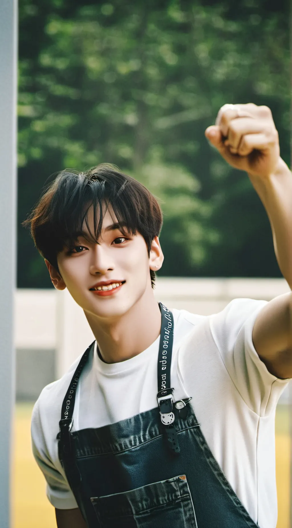 ai character: bangchan  background