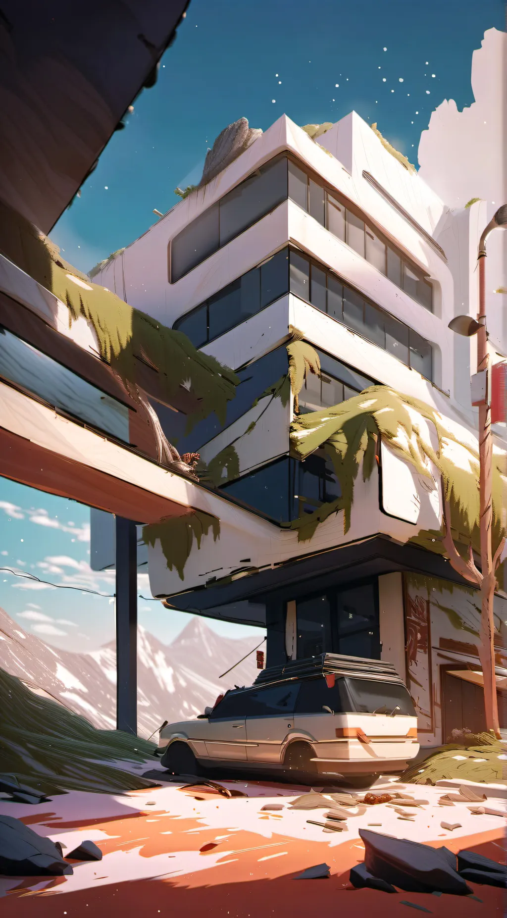 ai character: Fluttershy  background