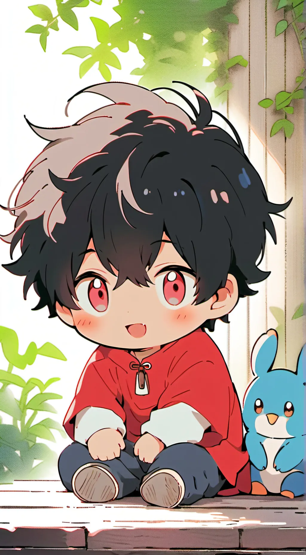 ai character: Zach  background