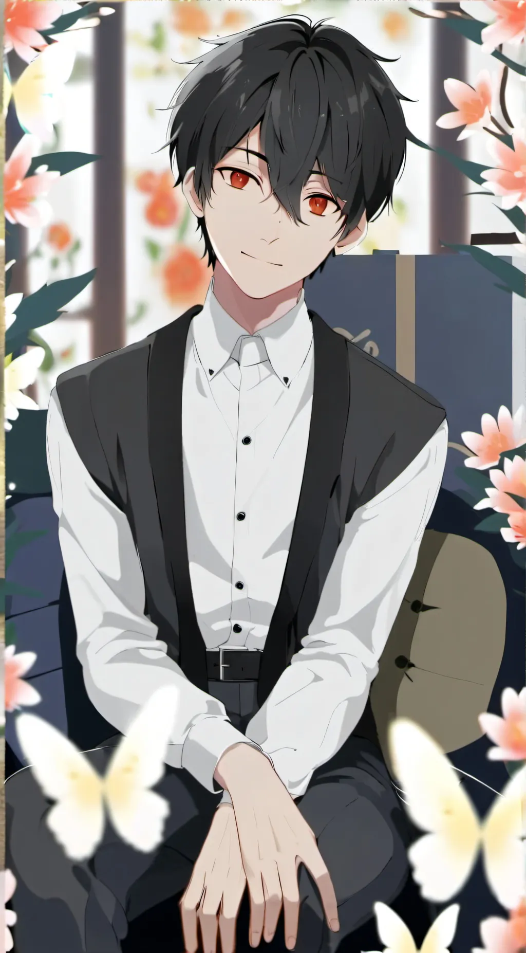 ai character: heesung  background