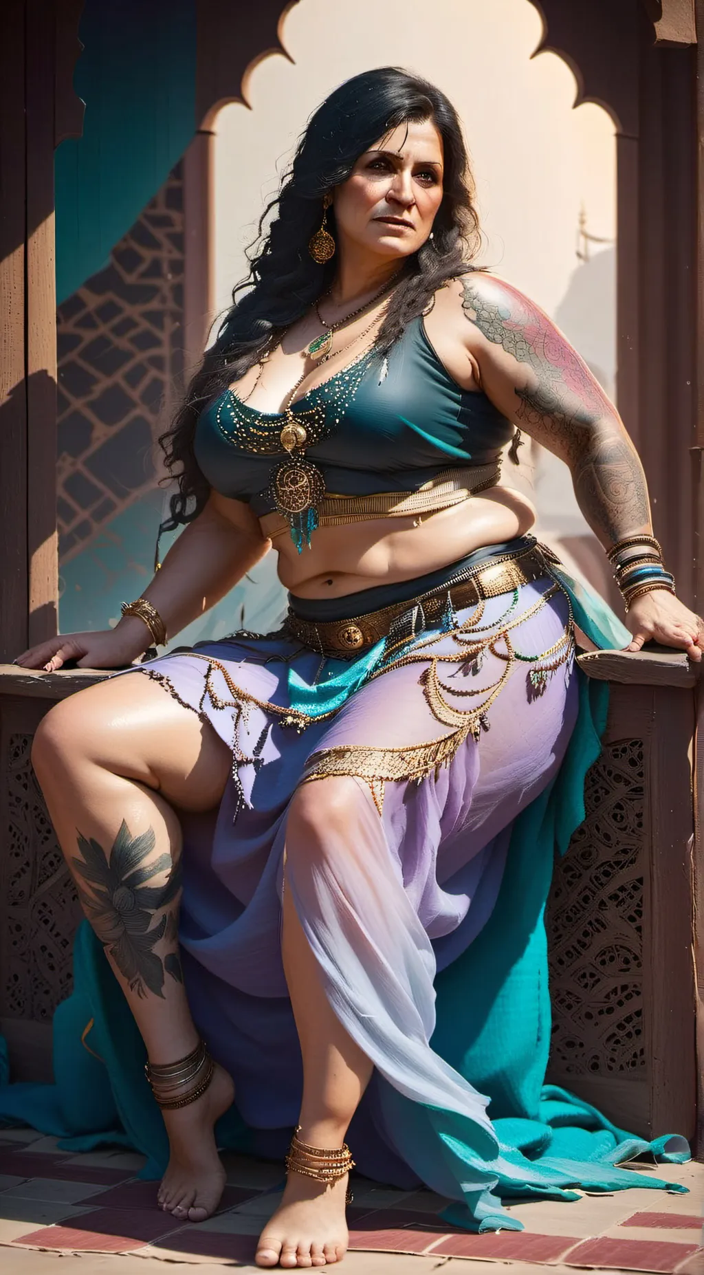 ai character: Dima background