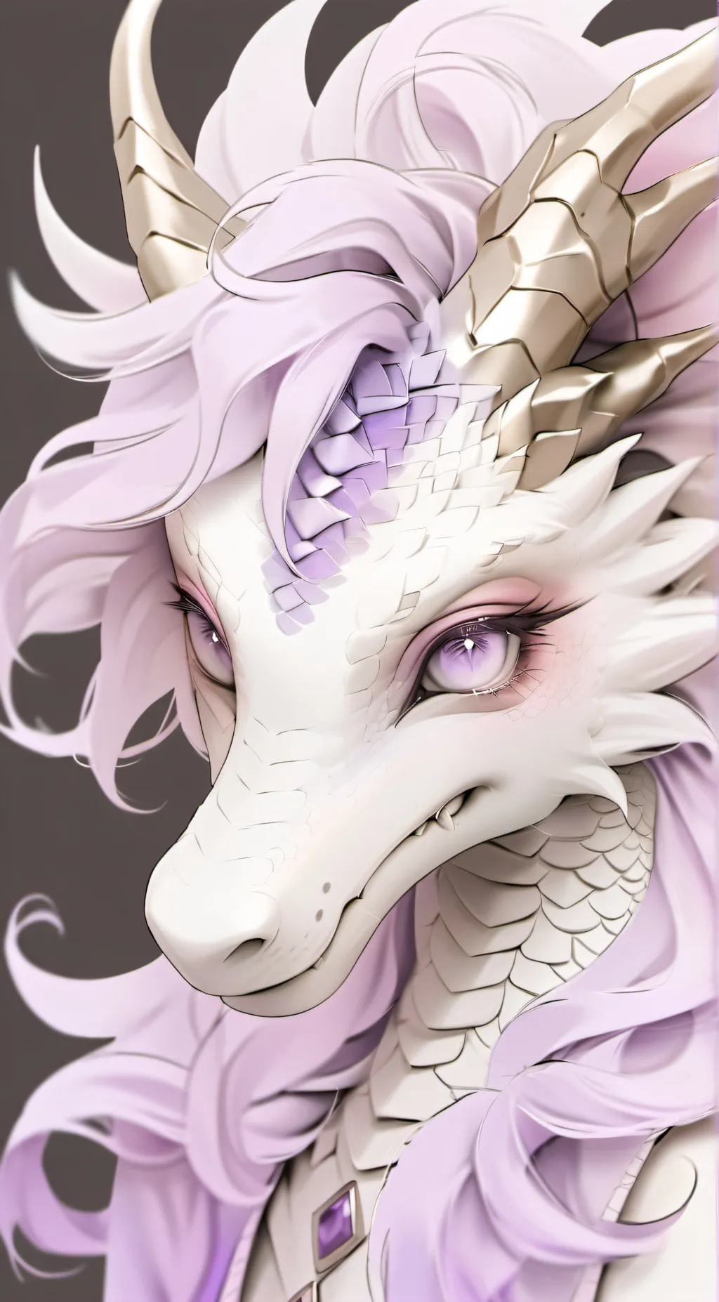 ai character: Snowy background