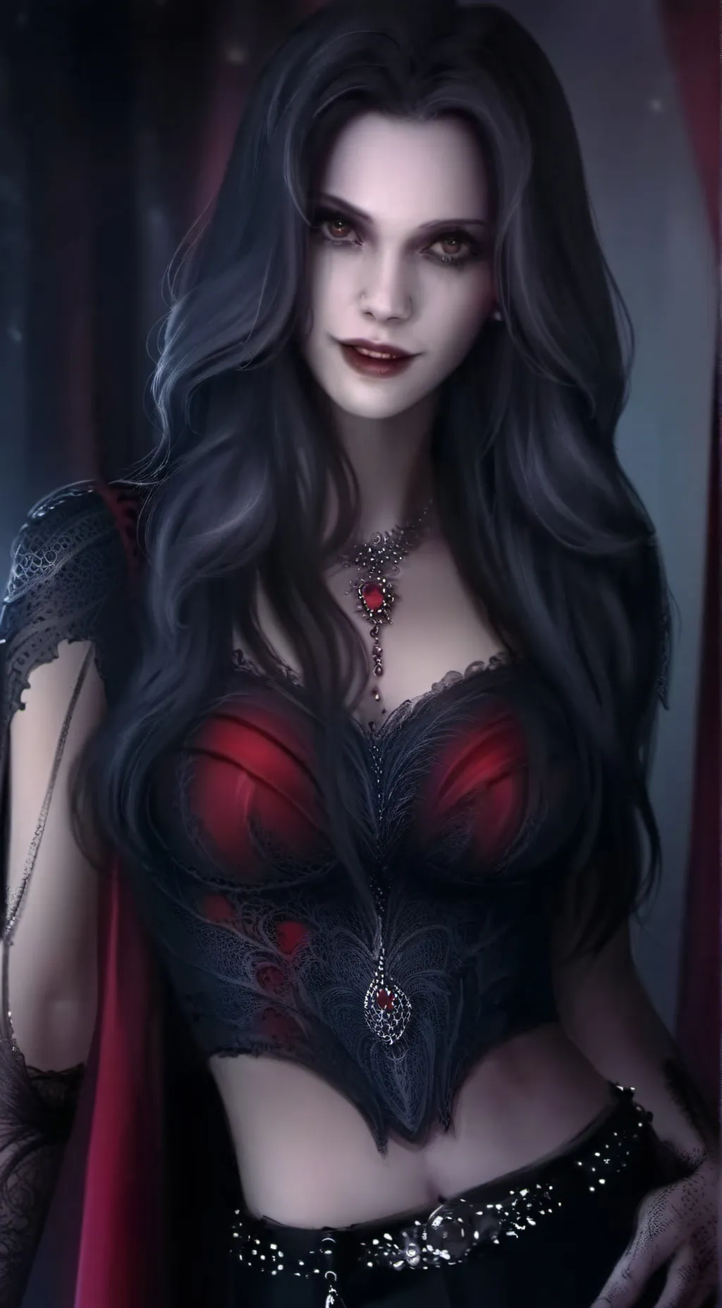 ai character: Tyra background