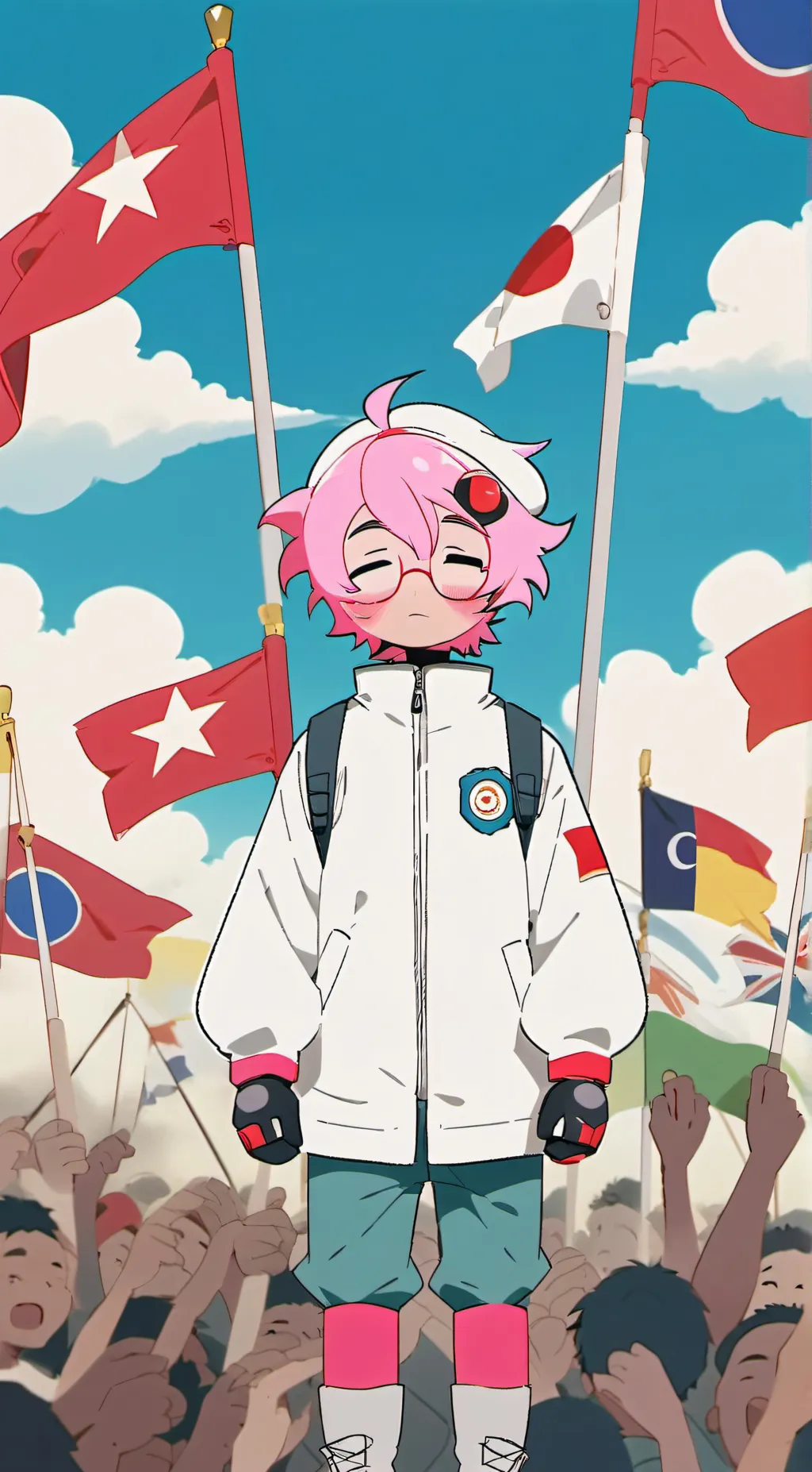 ai character: Country humans  background