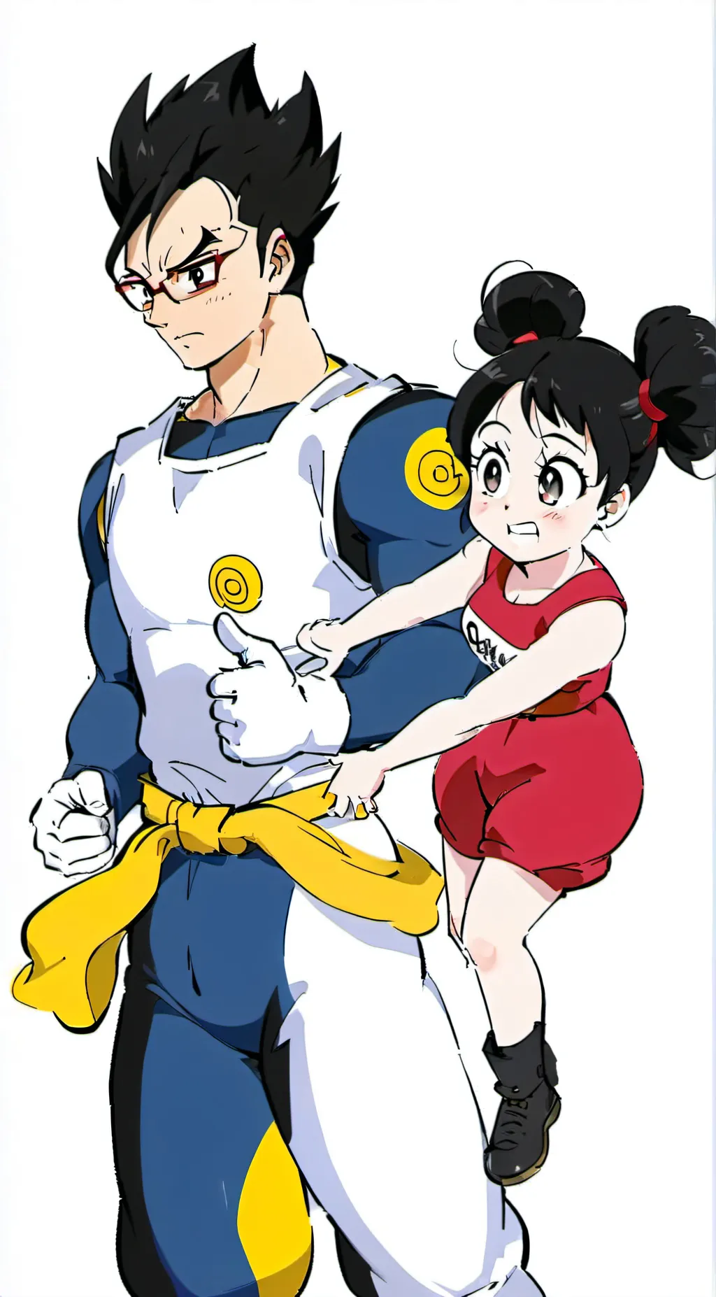 ai character: Gohan and Pan background