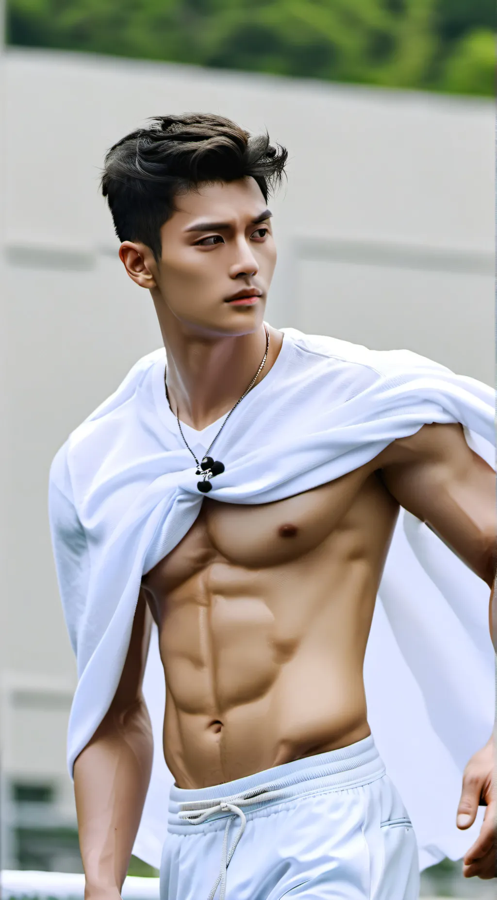 ai character: Ftvy background