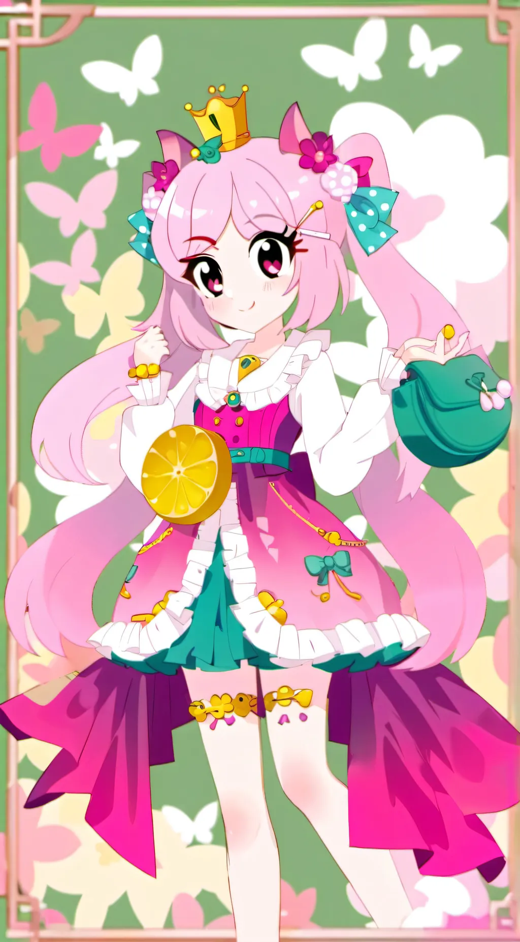 ai character: Floridashy background