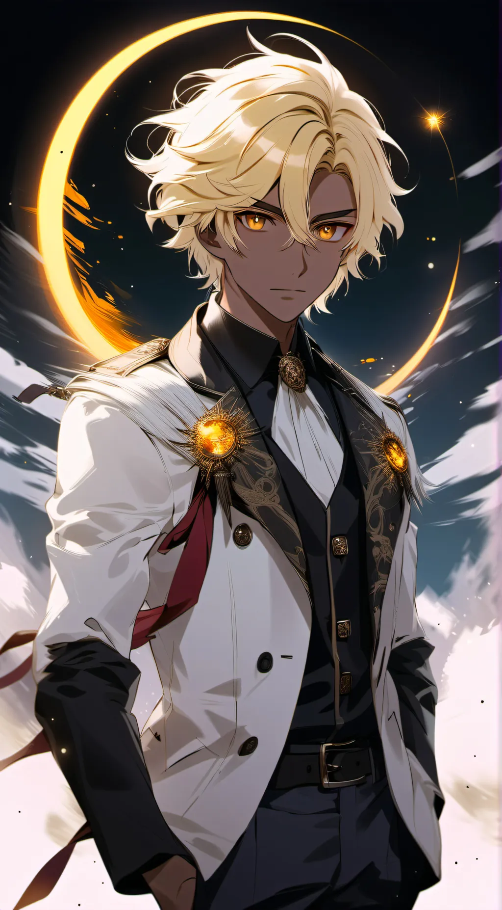 ai character: Sun Shinyglory background