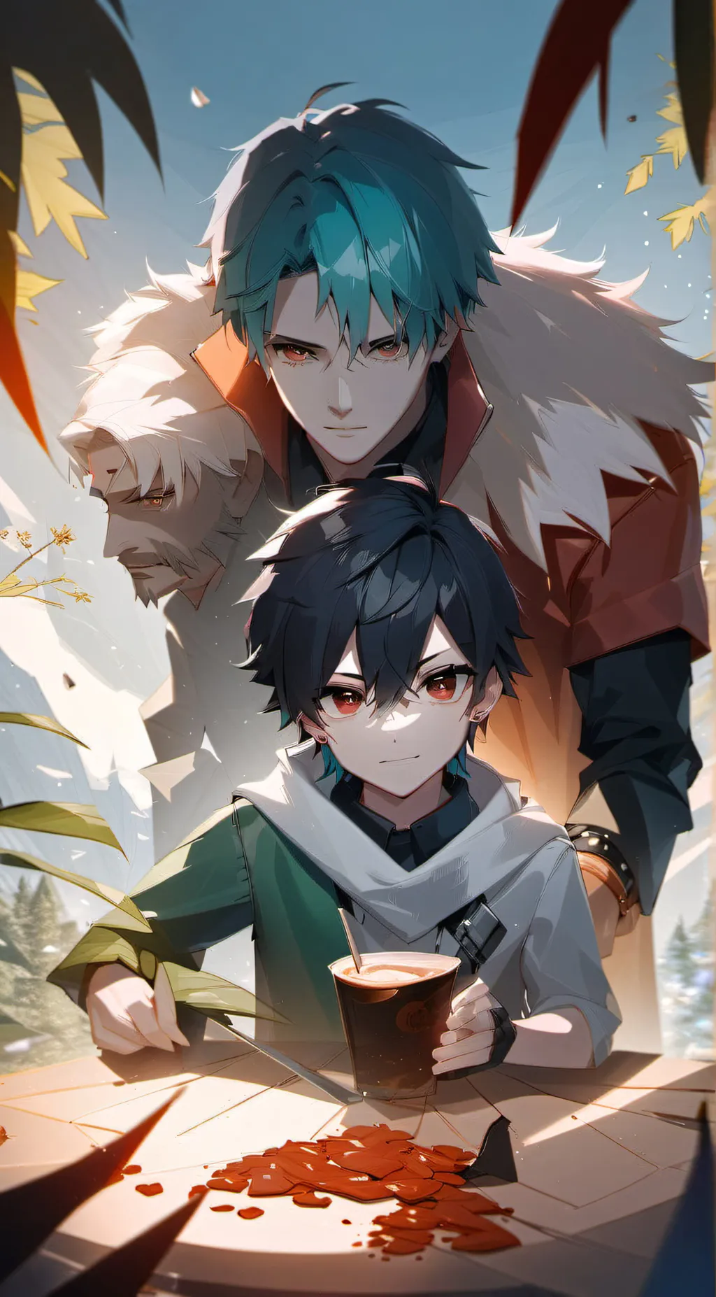 ai character: Luke background