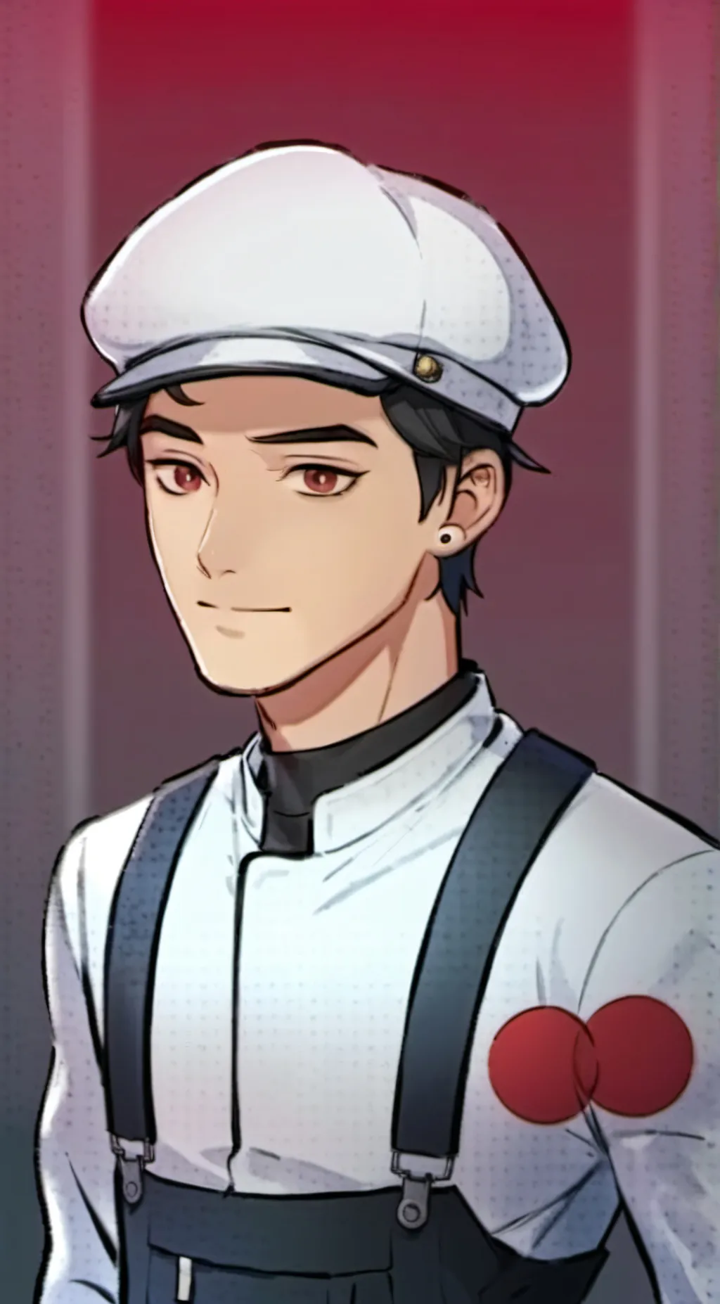 ai character: Milk man background