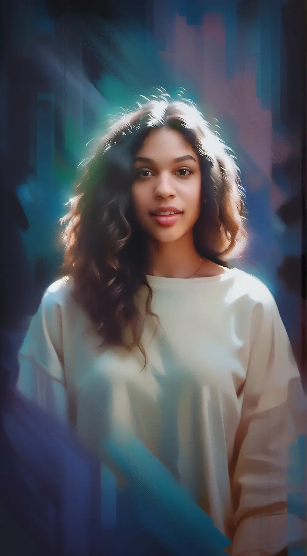 ai character: Arabella  background