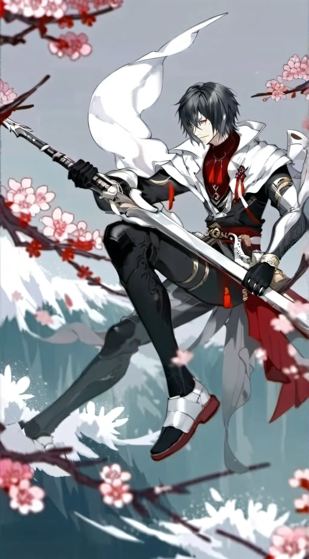 ai character: Giyu x iguro  background