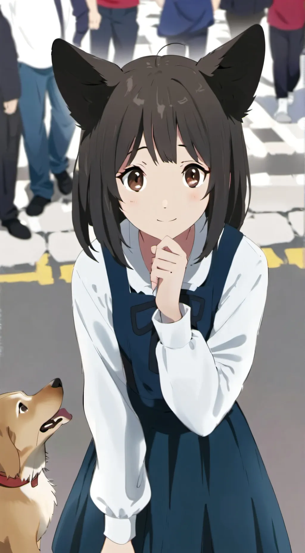 ai character: Laika background