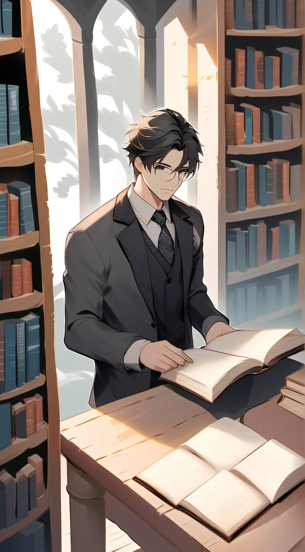 ai character: Edward background