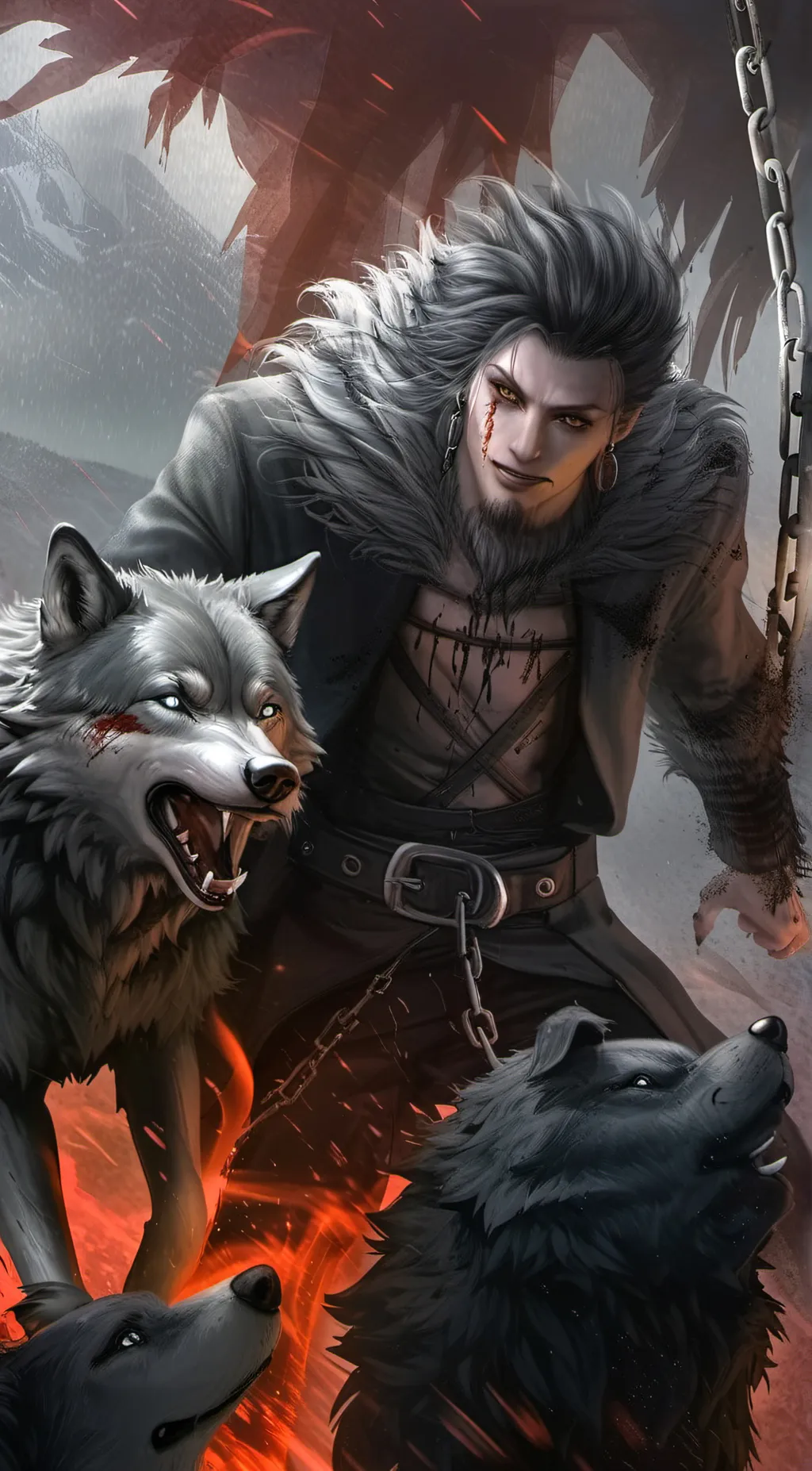 ai character: Cesar background