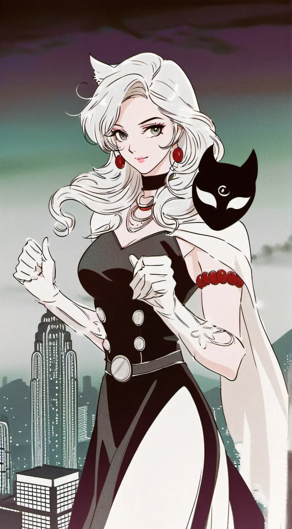 ai character: Sandy background