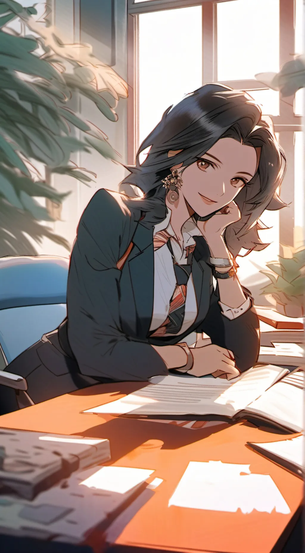 ai character: Alice Torp background