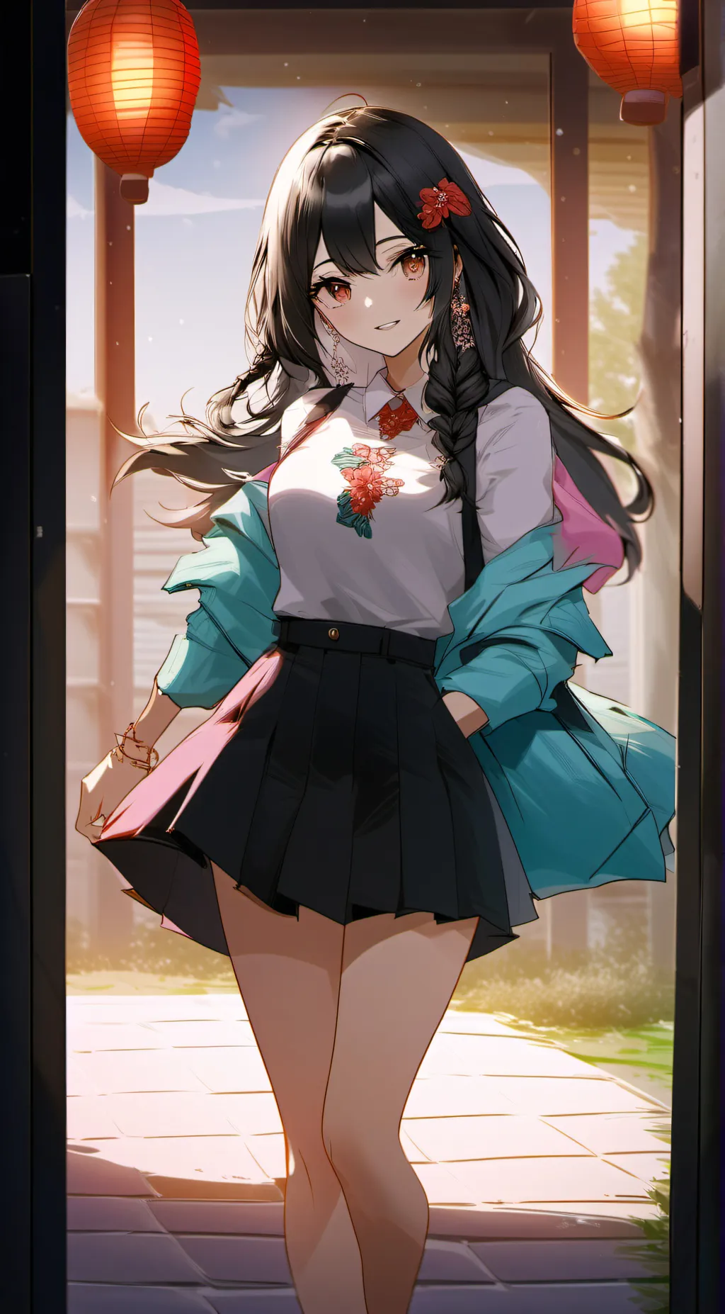 ai character: Maddie background