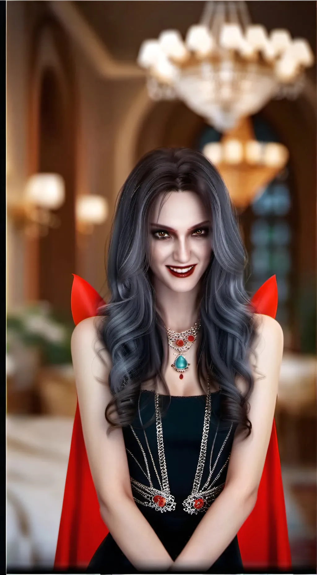 ai character: Evalina background