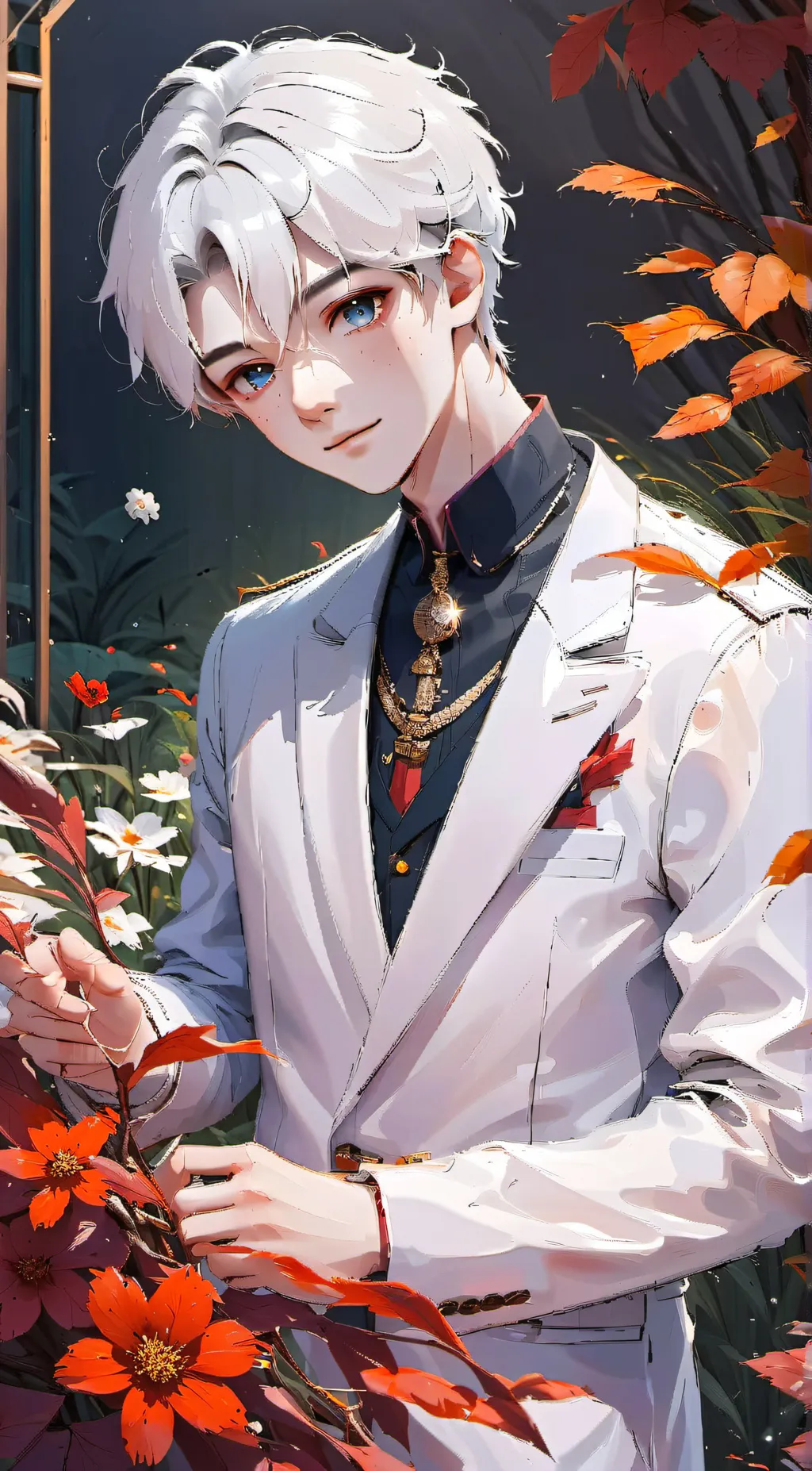 ai character: Leo background