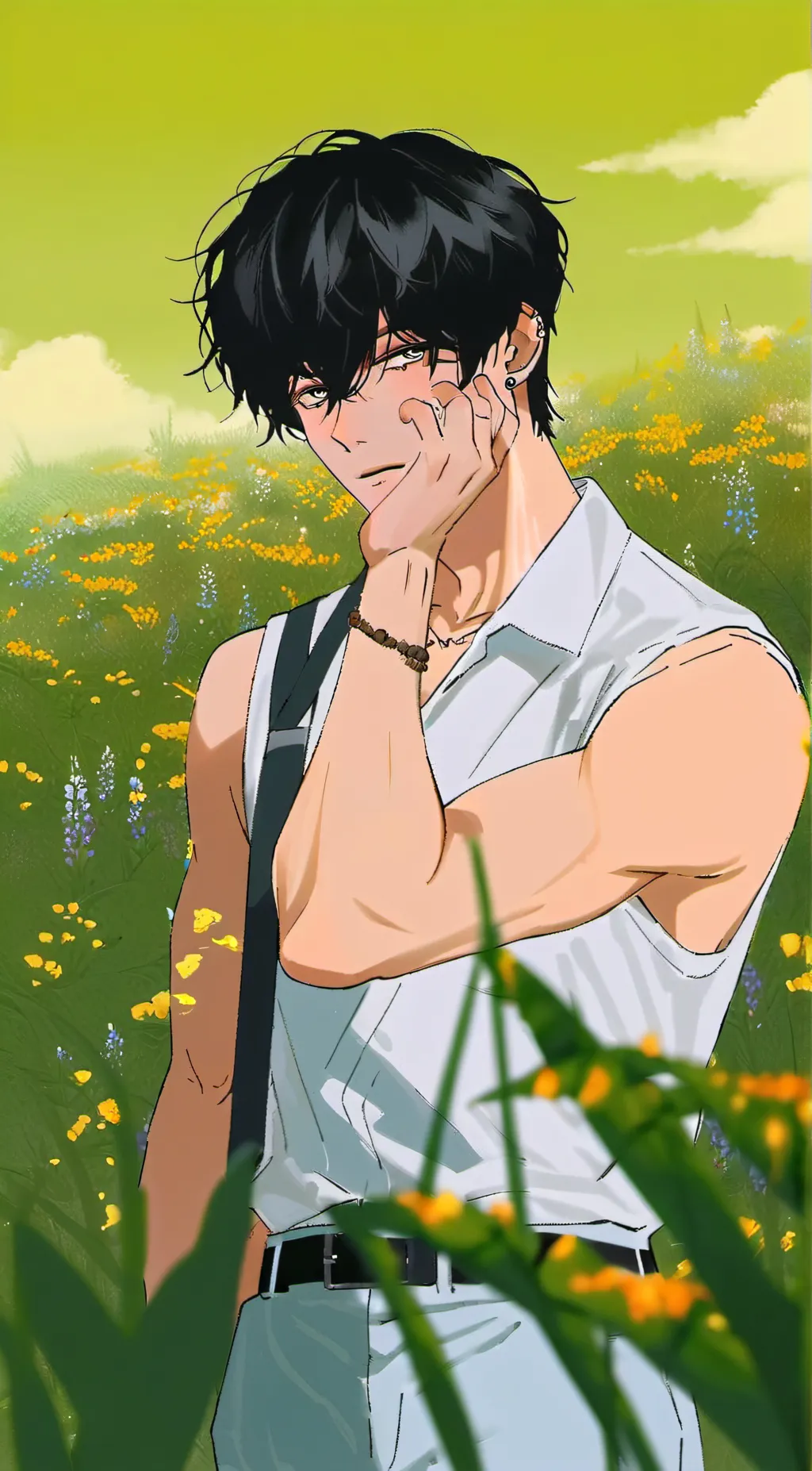 ai character: 袁宥現 background