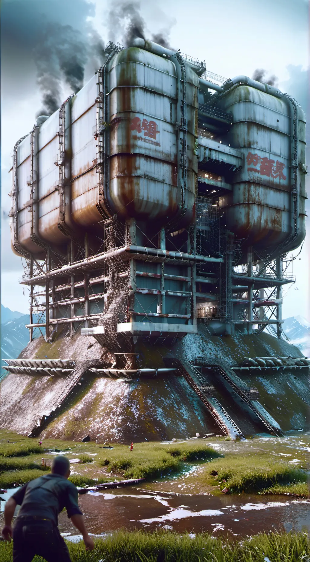 ai character: Bunker background