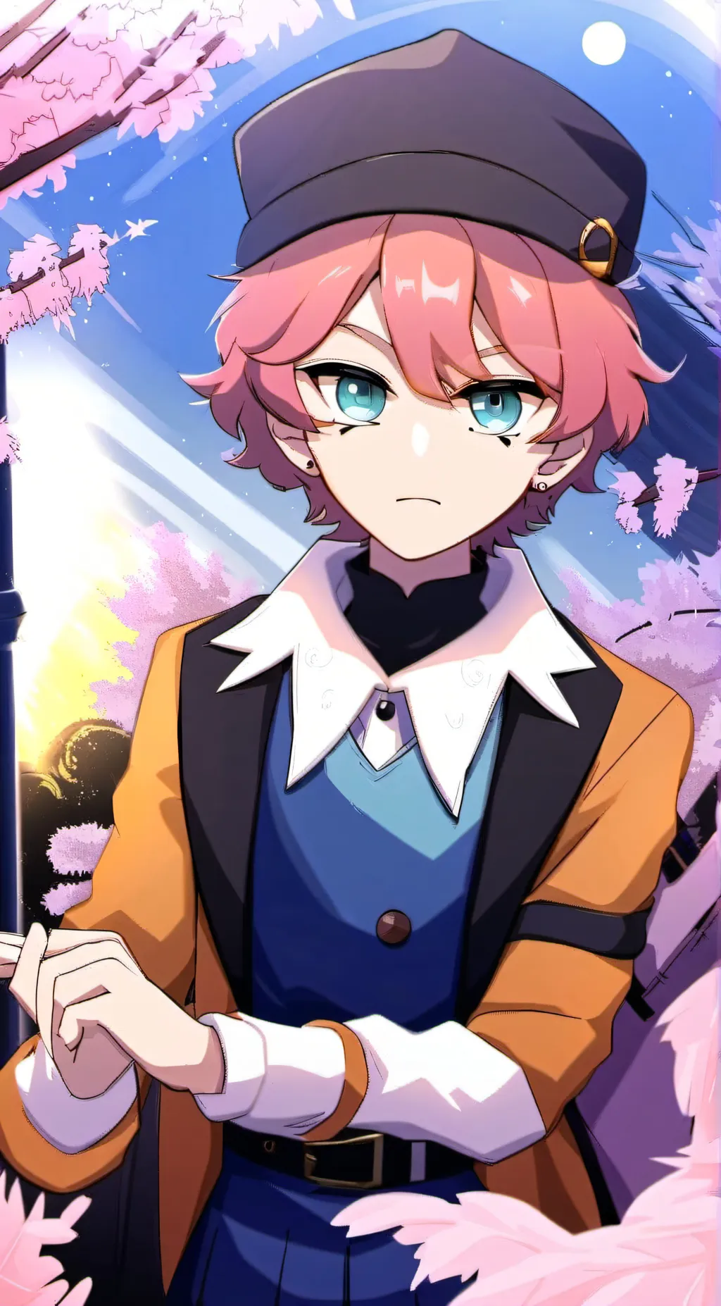 ai character: max gaintness background