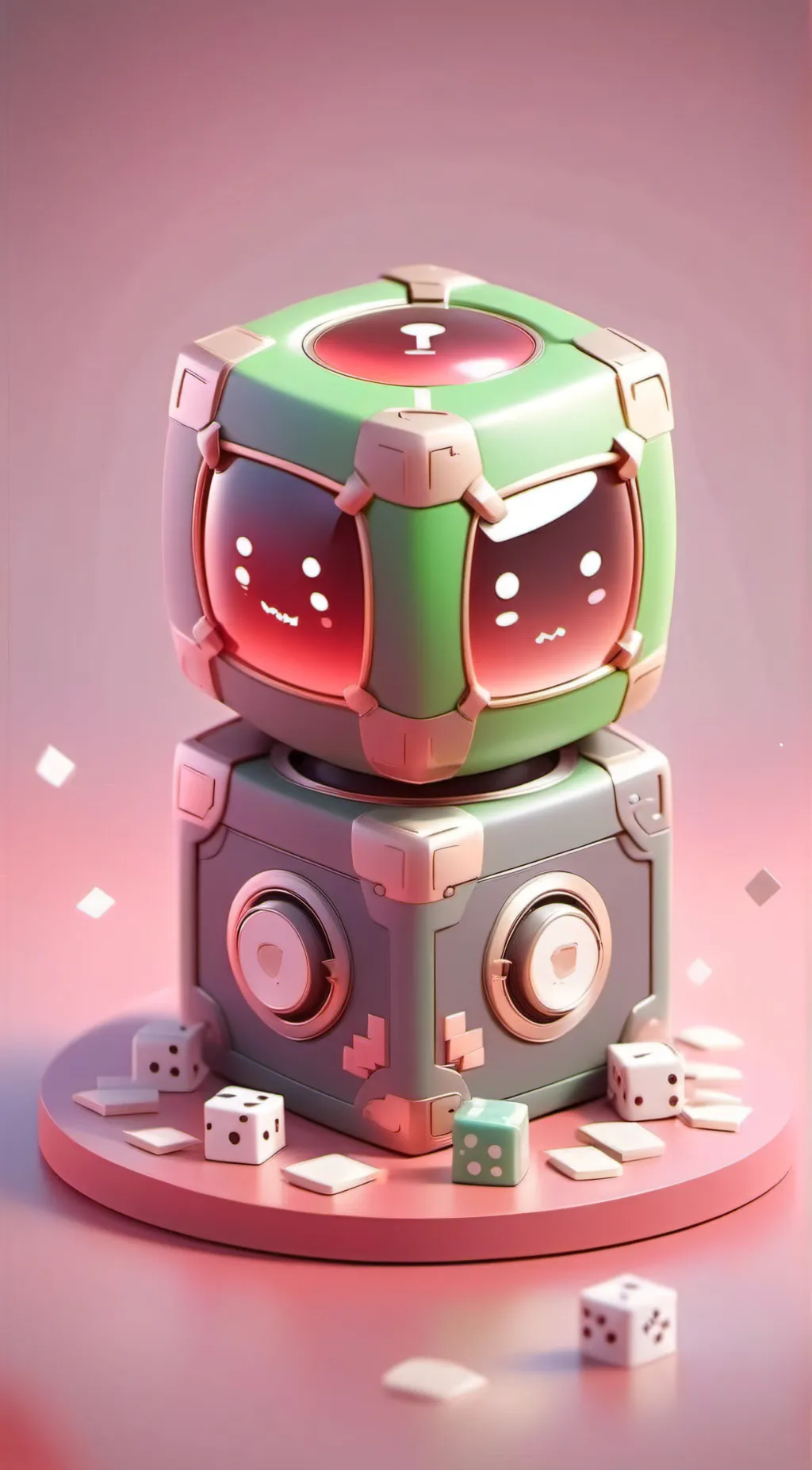 Talkie AI - Chat with Green cube app