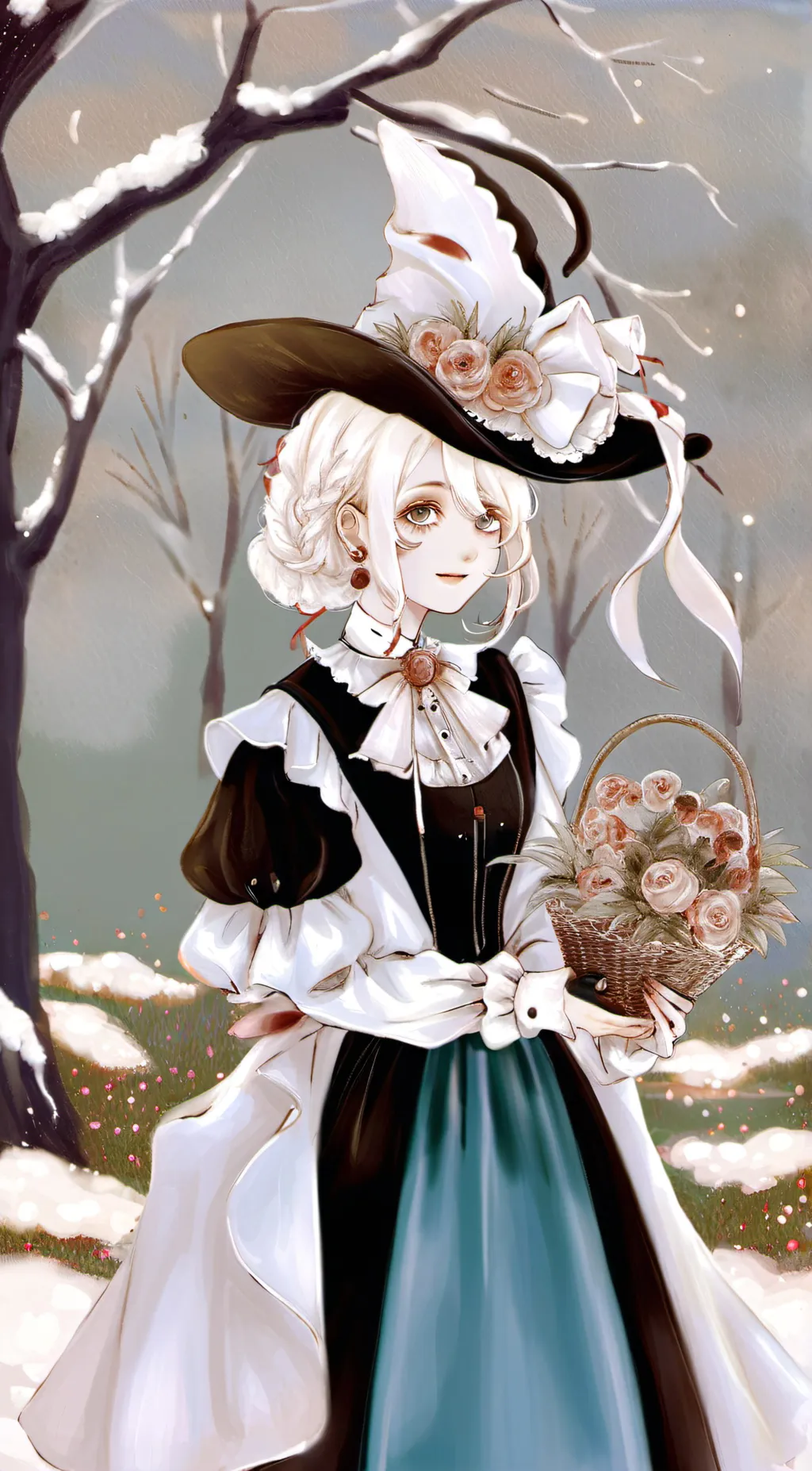 ai character: ELSA❄️🧊💋 background