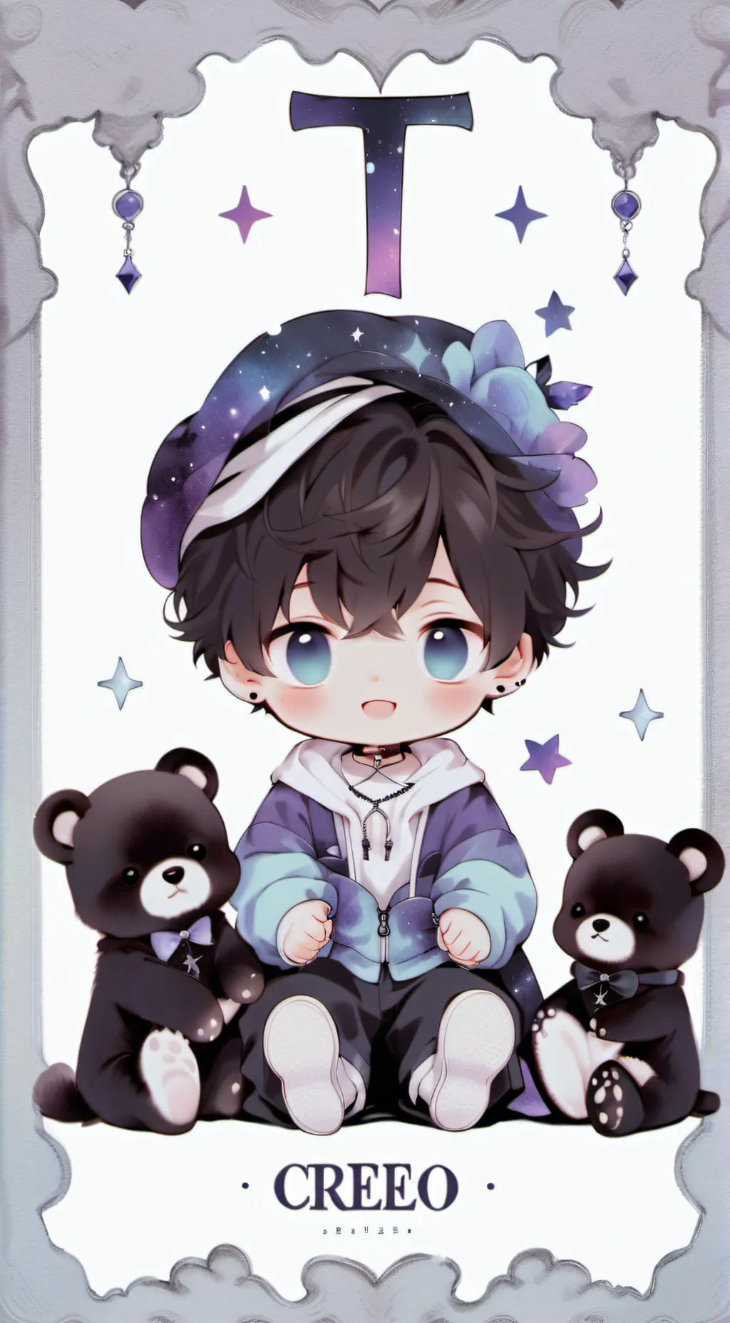 ai character: cero background