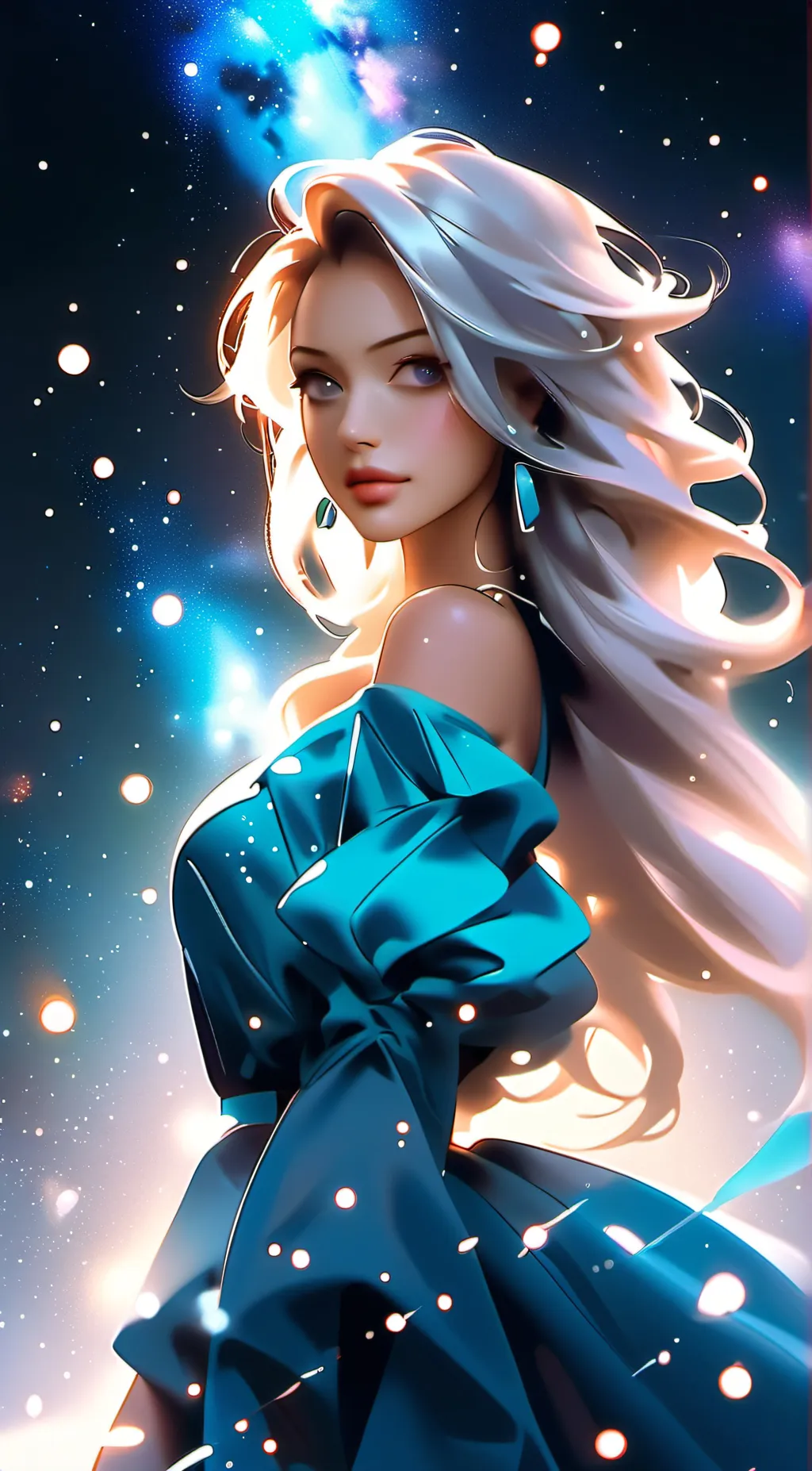 ai character: Your gf Cloe. background