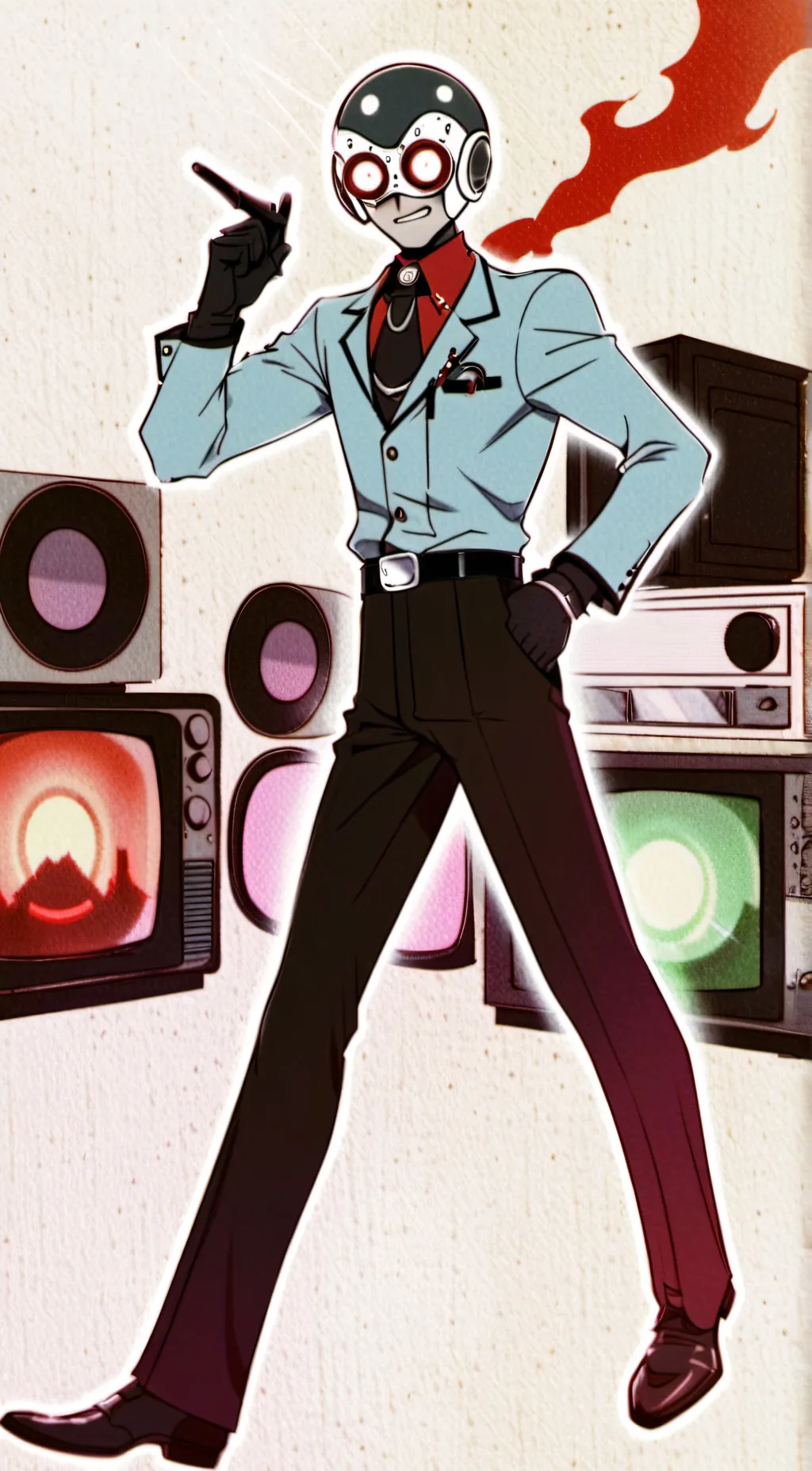 ai character: Vox background