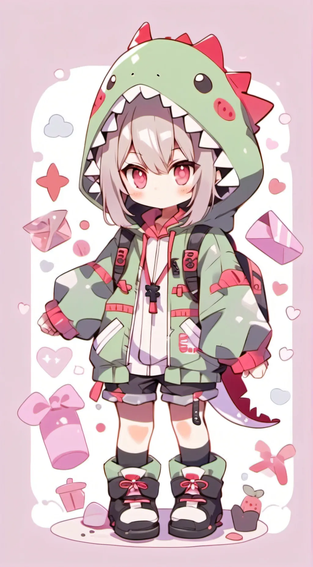 ai character: Lilly background