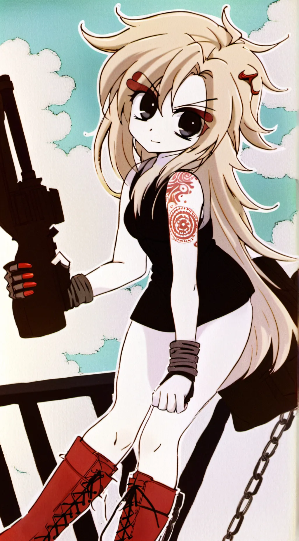 ai character: Carmilla! background