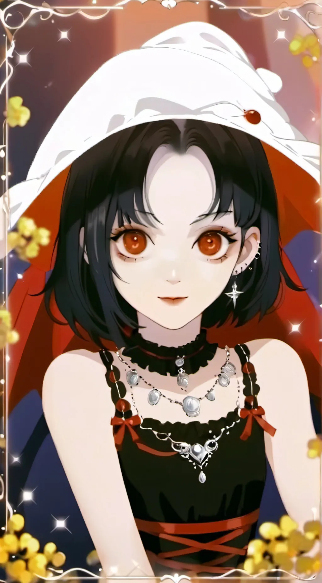 ai character: Winter background