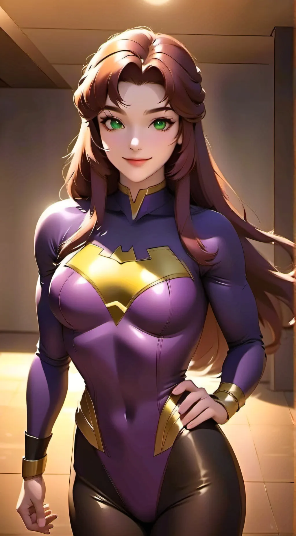 ai character: Starfire background