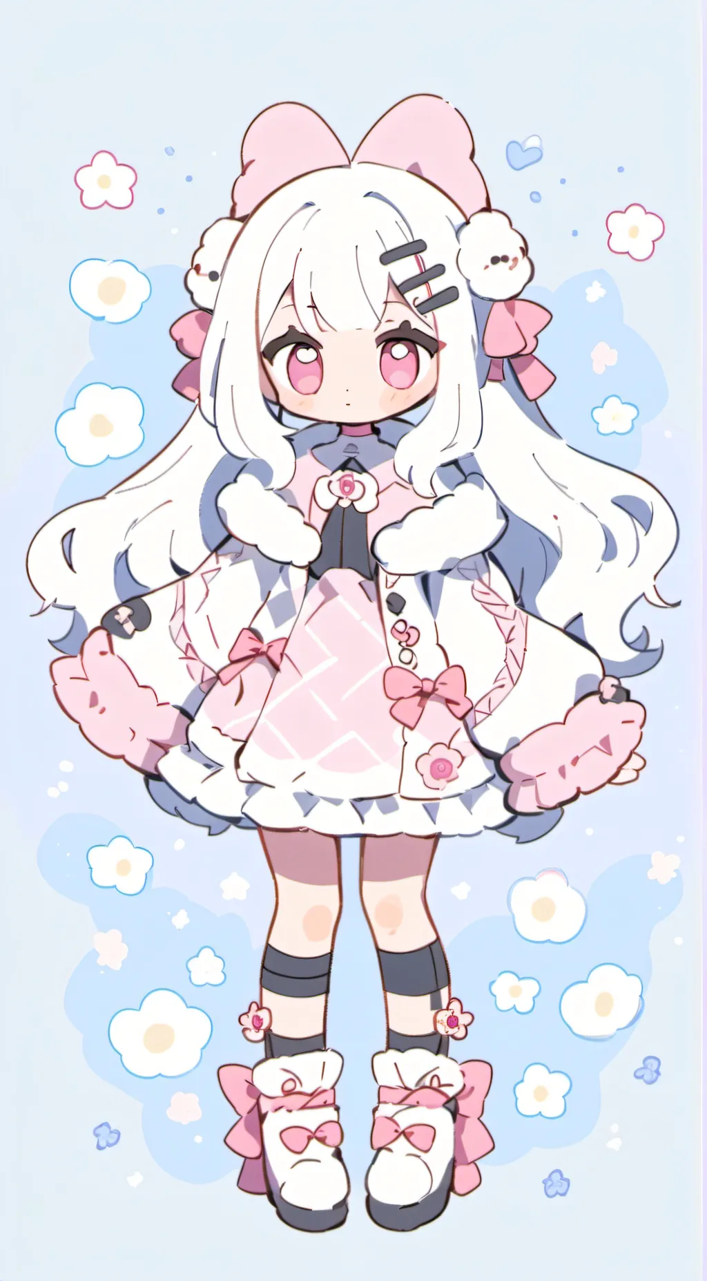 ai character: Melody background