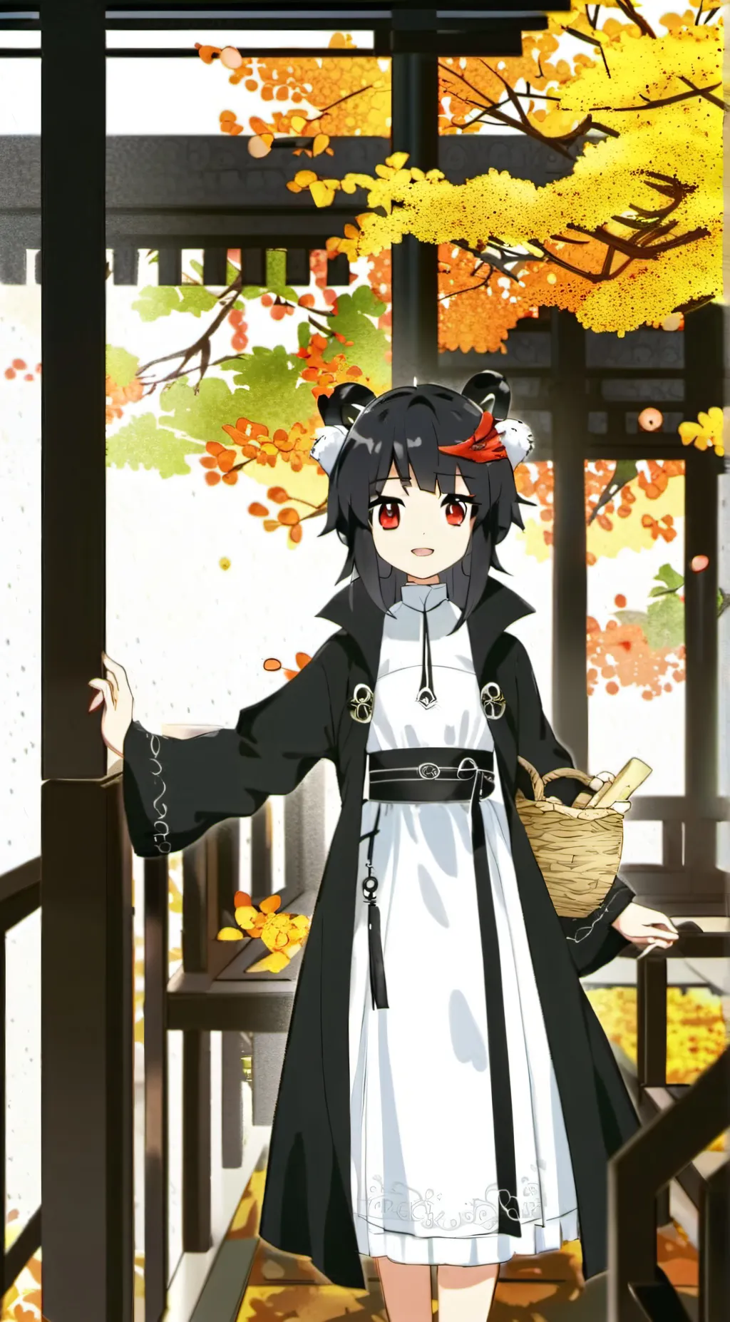 ai character: 德琳和德莉 background