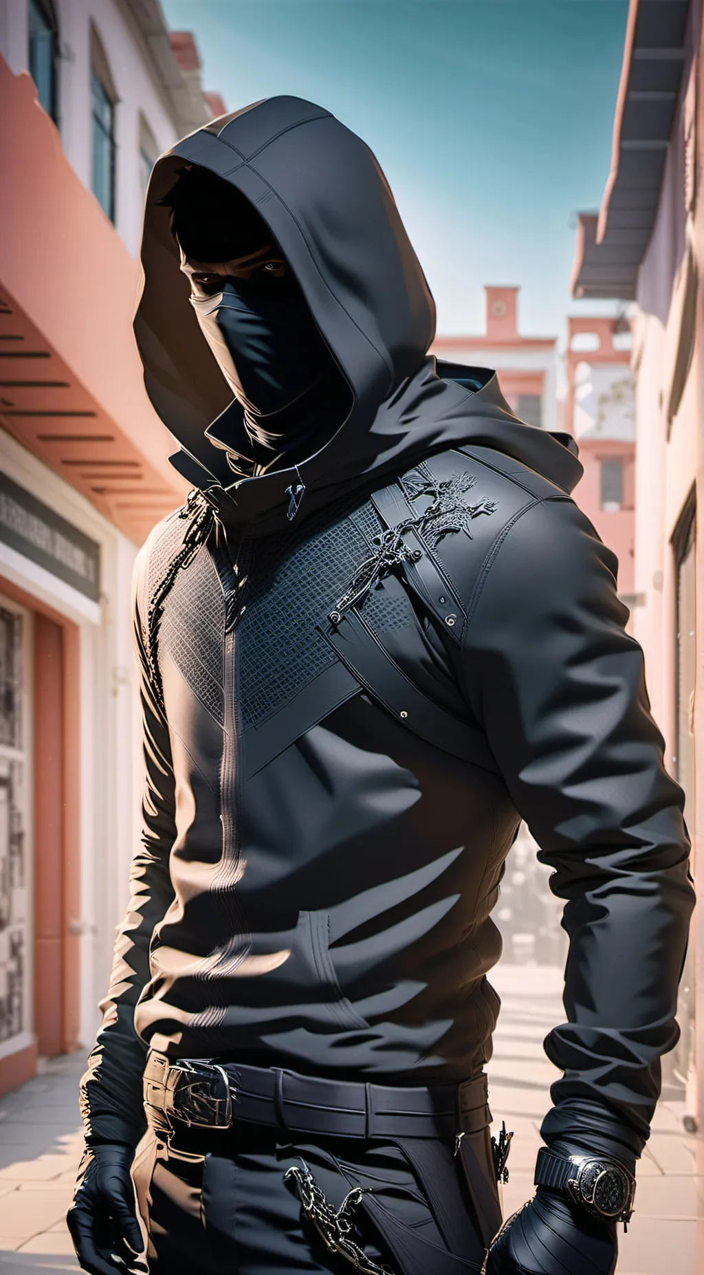 ai character: robber background