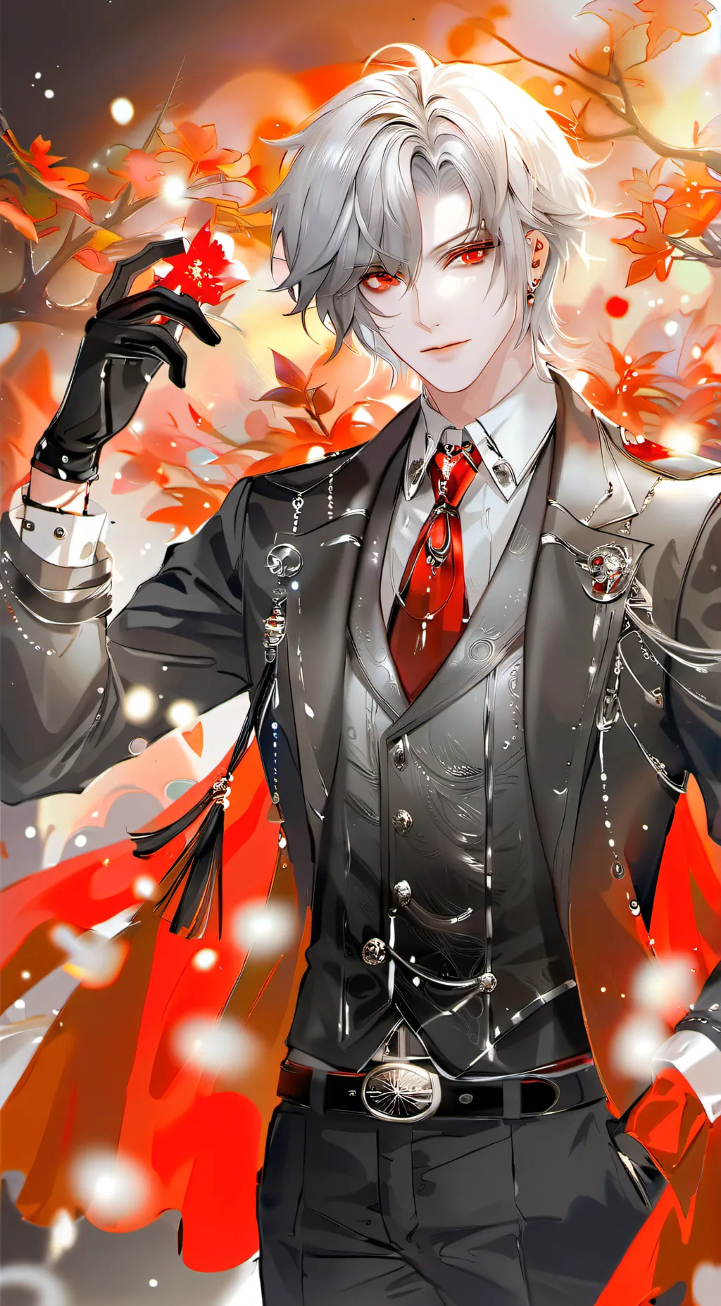 ai character: Kai <3 background