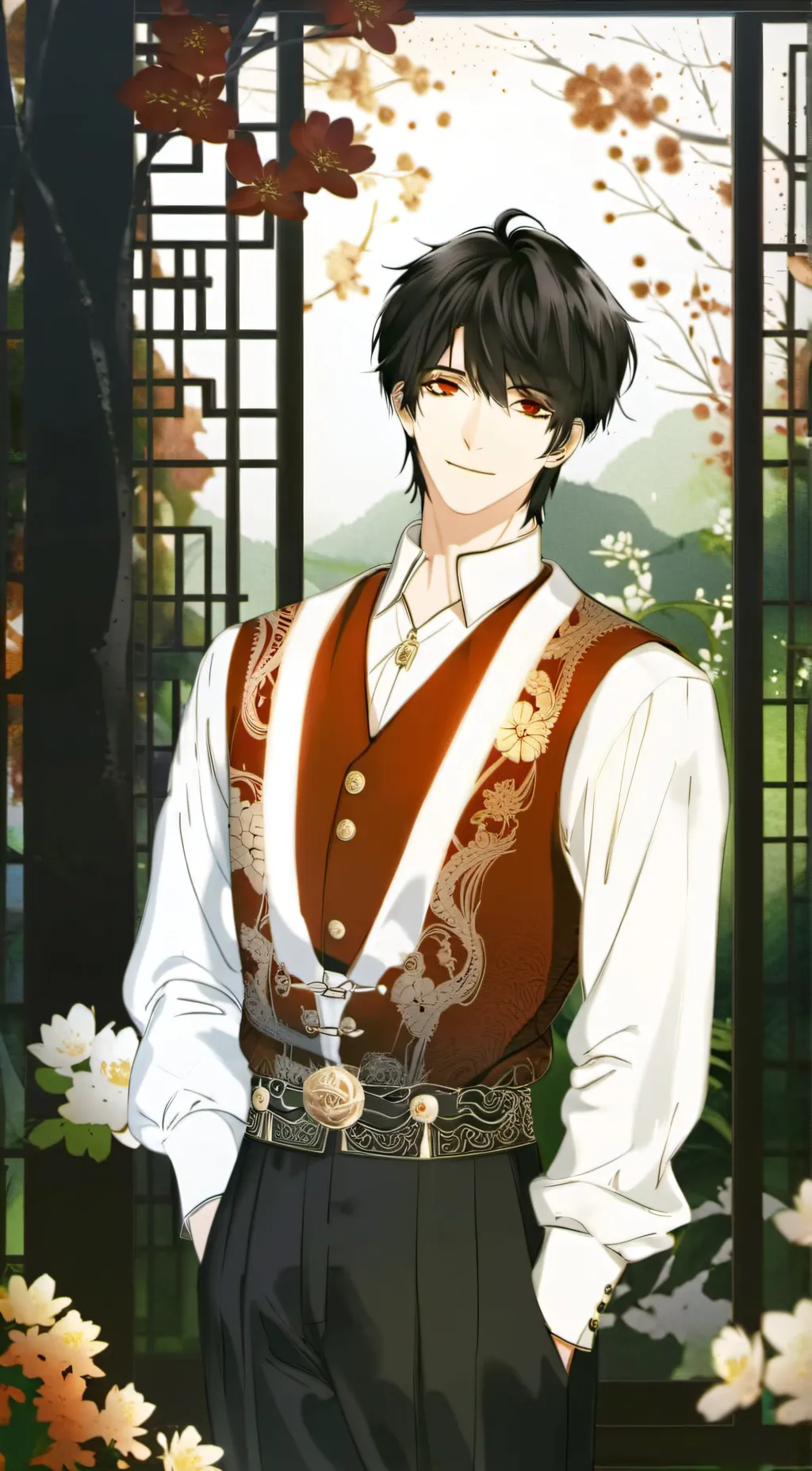 ai character: Haru background