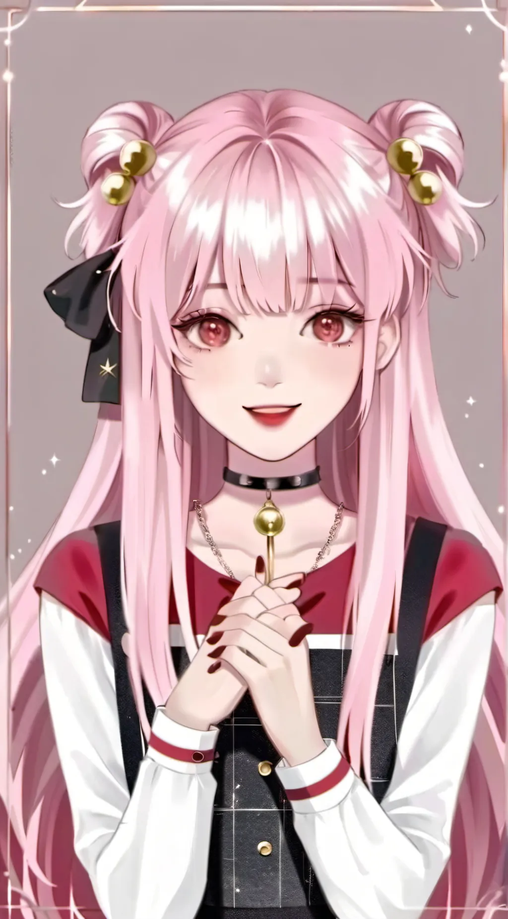 ai character: honey churros background