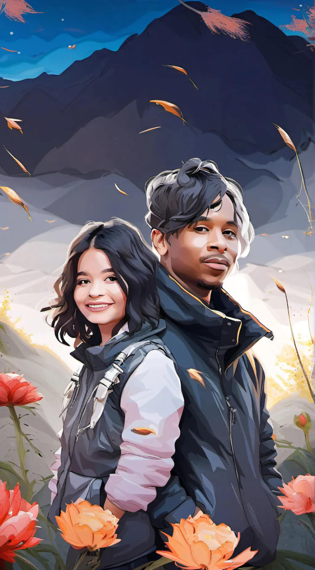 ai character: I’m the main  background