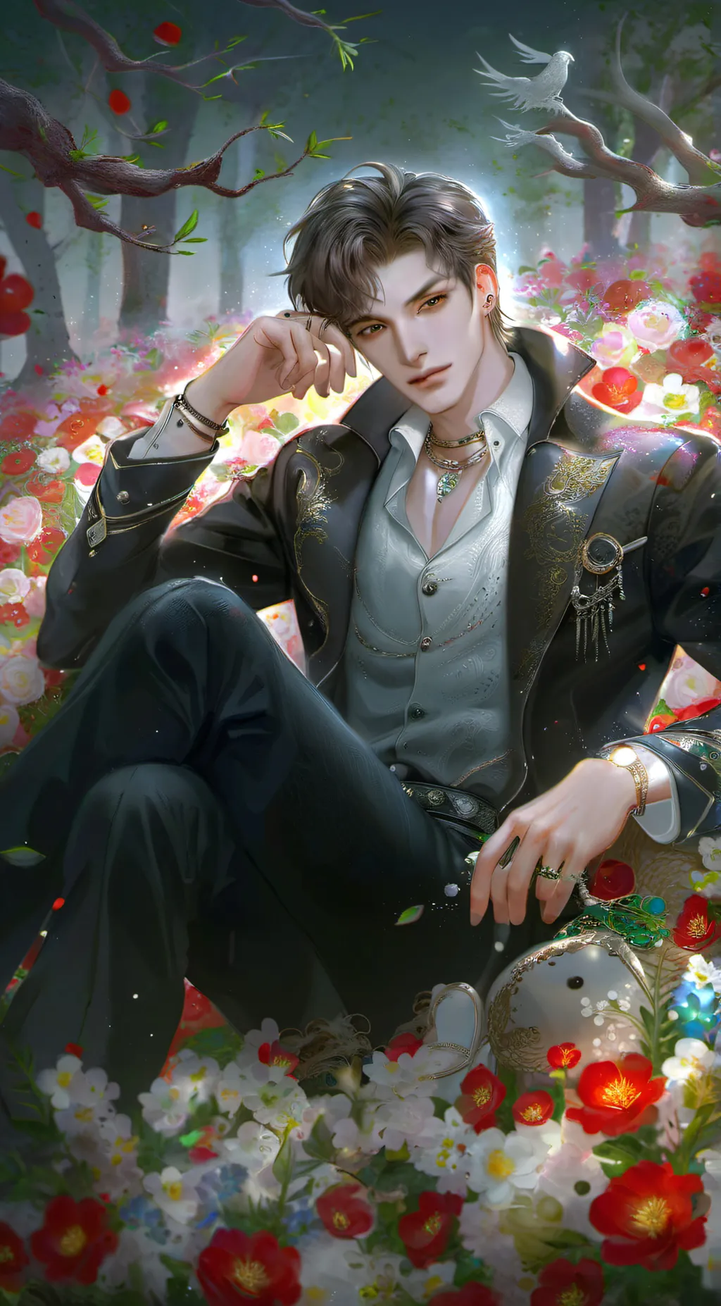 ai character: Harold background