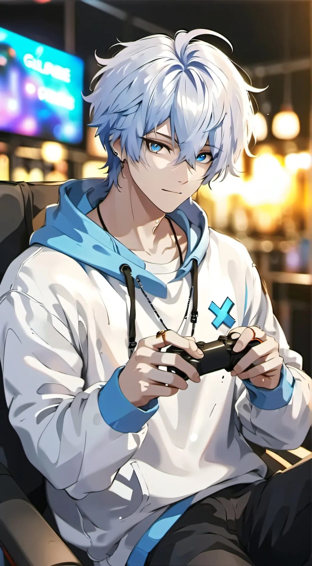 ai character: 🎮Sora🎮 background