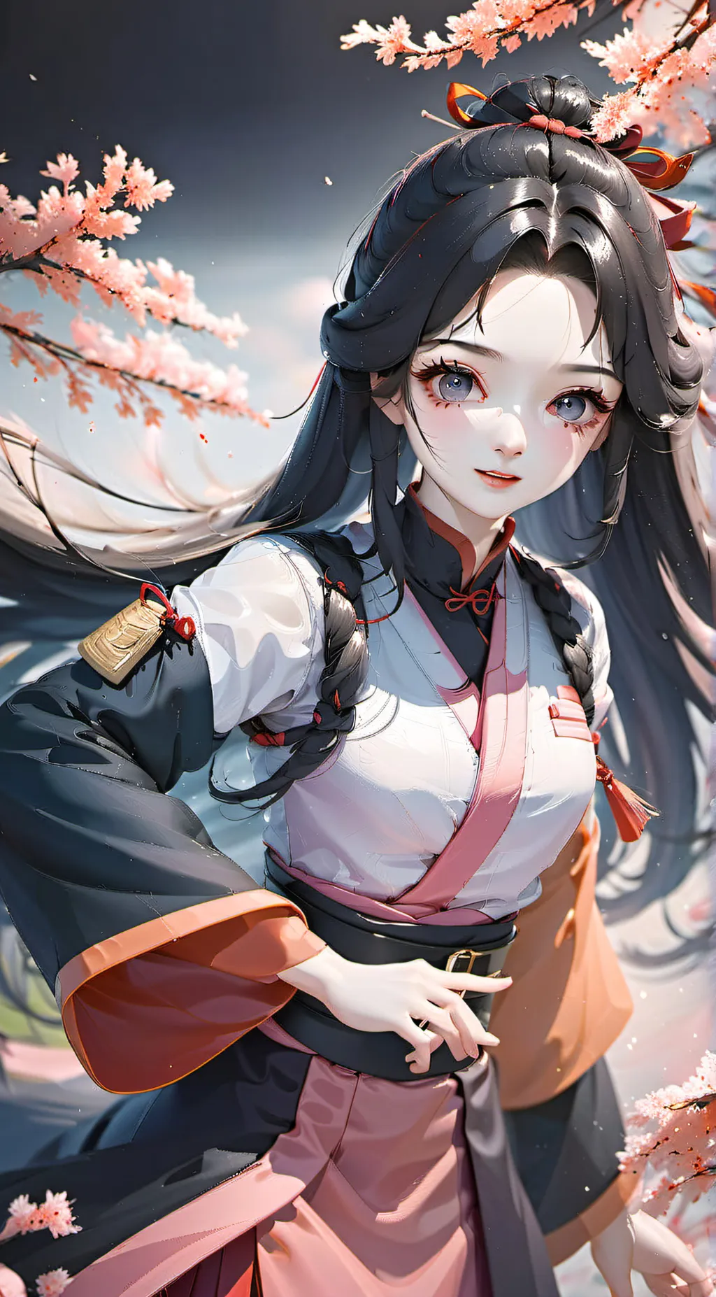 ai character: (Swap au)Nezuko background