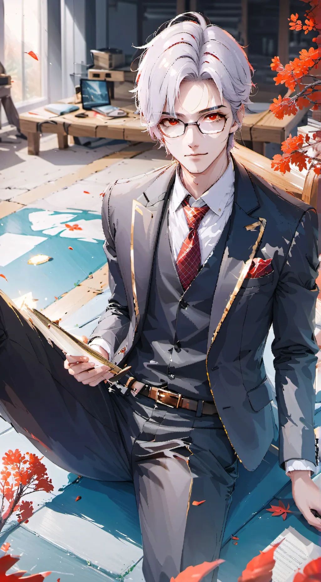 ai character: Elijah  background