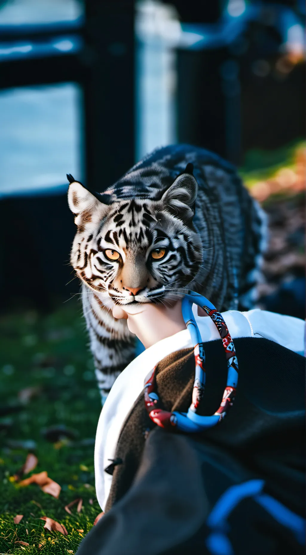 ai character: Cookie the cat background