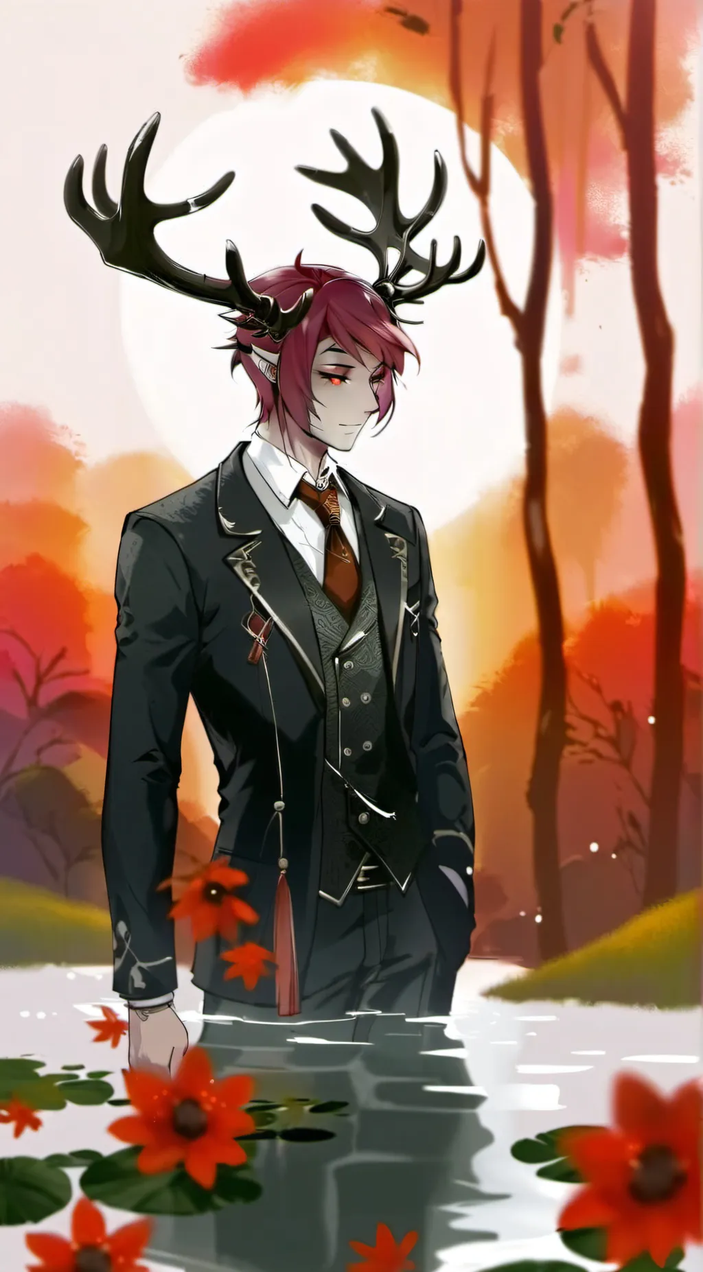 ai character: Alastor Hartfelt background