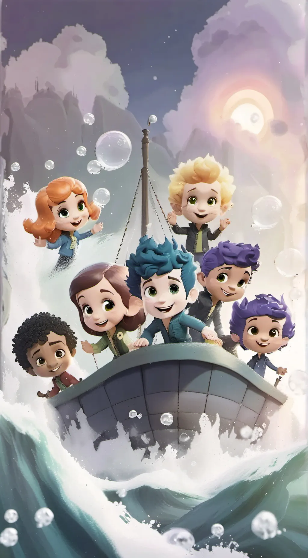 Talkie AI - Chat with bubble guppies